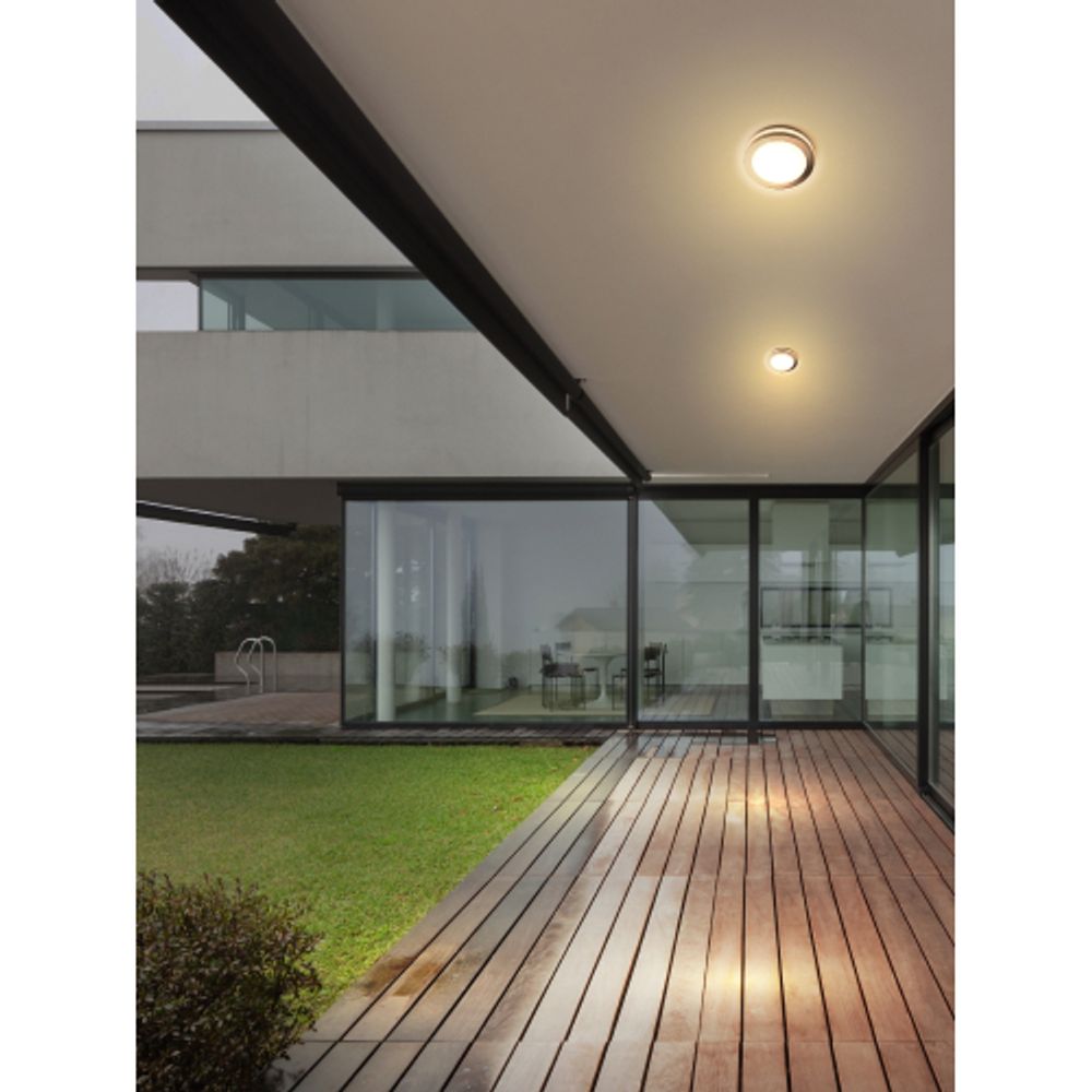 WL25 Подсветка ЭРА Декоративная подсветка GX53 MAX 13W IP44 хром/белый | Настенная подсветка