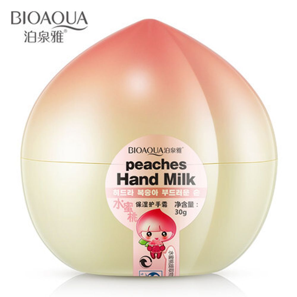 BIOAQUA Крем для рук с экстрактом персика