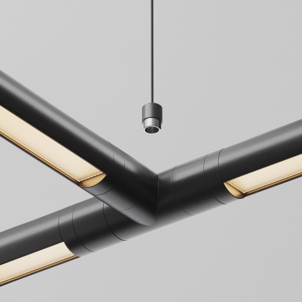 Тросовый подвес 1000мм с потолочной чашей для системы Maytoni   CA029SW-L1000-B