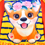 Рюкзак детский Цветик "Корги" 28*22*12см, 1 отд(Luris)