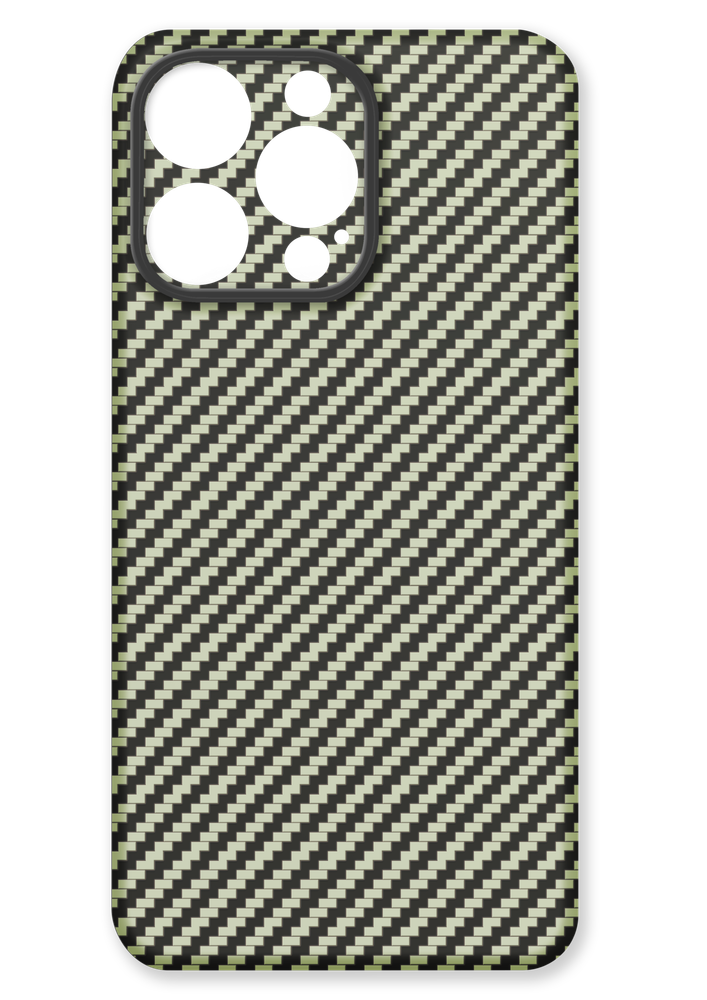 Чехол Sky для iPhone 15 Pro Max Black/White/Green (Чёрный/Белый/Зелёный)