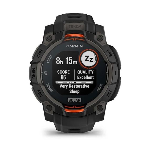 Умные часы Garmin Instinct 3 45 mm Solar Black