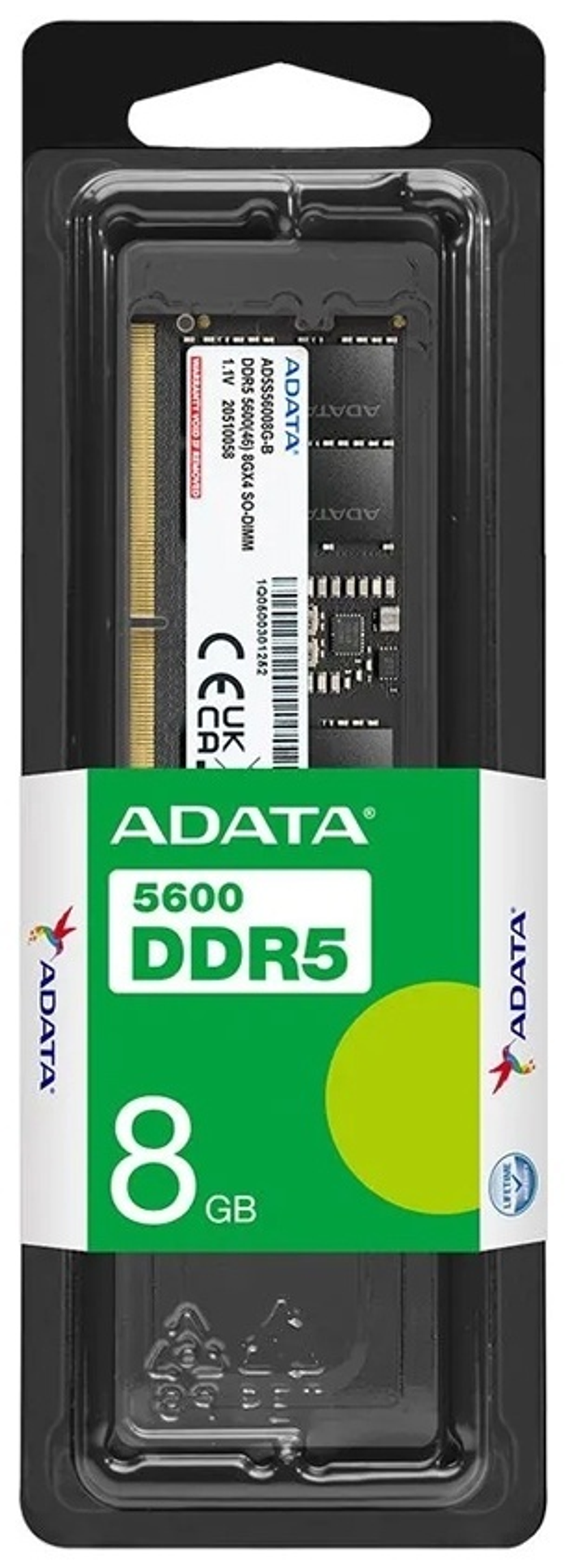 Оперативная память ADATA AD5S56008G-S 8 Гб