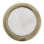 Встраиваемый потолочный светильник под лампу GX53, золотой, без лампы