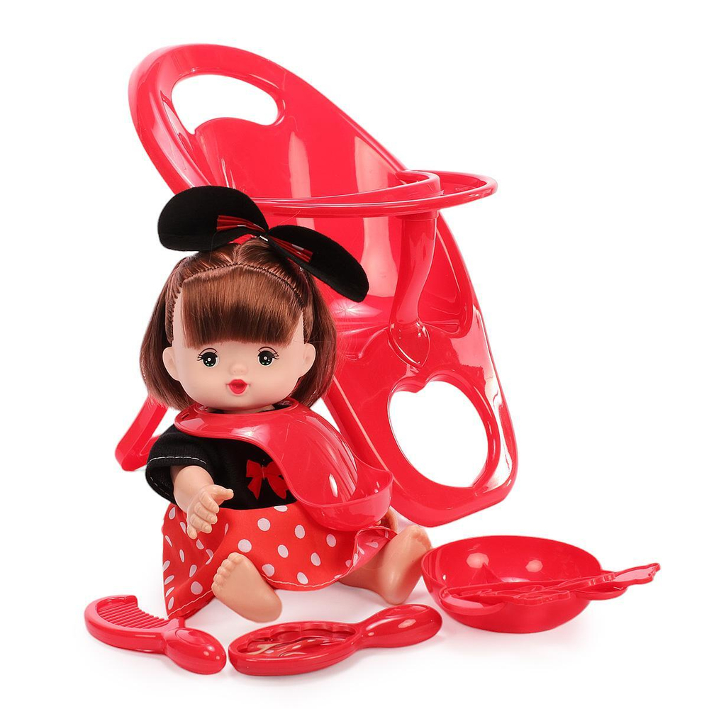 Аксессуар для куклы Стульчик для кормления пакет CS5825-1