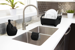 Сушилка для посуды tub чёрная