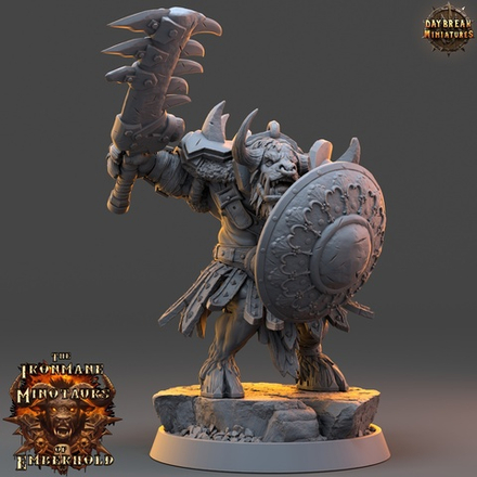 Goroth Warhowl - The Ironmane Minotaurs of Emberhold
