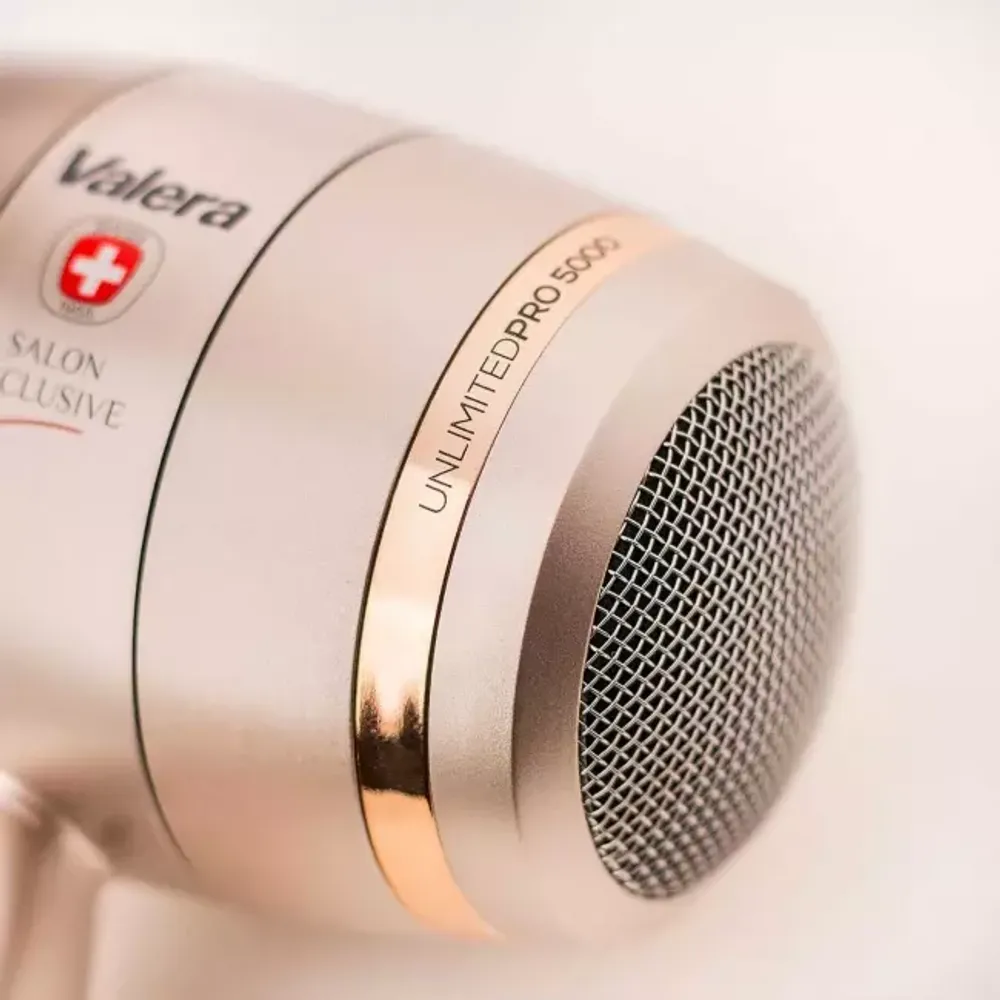 Фен Valera Unlimited PRO 5000 eQ 2400W розовое золото (UP 5.0X EQ RC RG) - 3