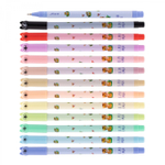 Набор шариковых ручек Alingar, "Тигренок", 12 цветов, 0,7 мм, на масляной основе, цветной пластик. корпус, ПВХ чехол, европодвес