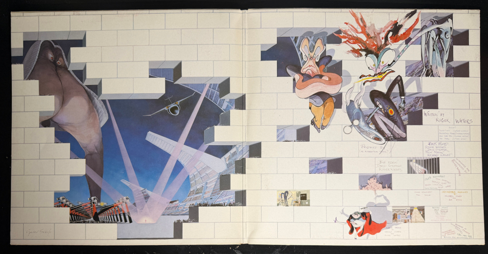 Pink Floyd - The Wall 2LP (Голландия 1979г.)