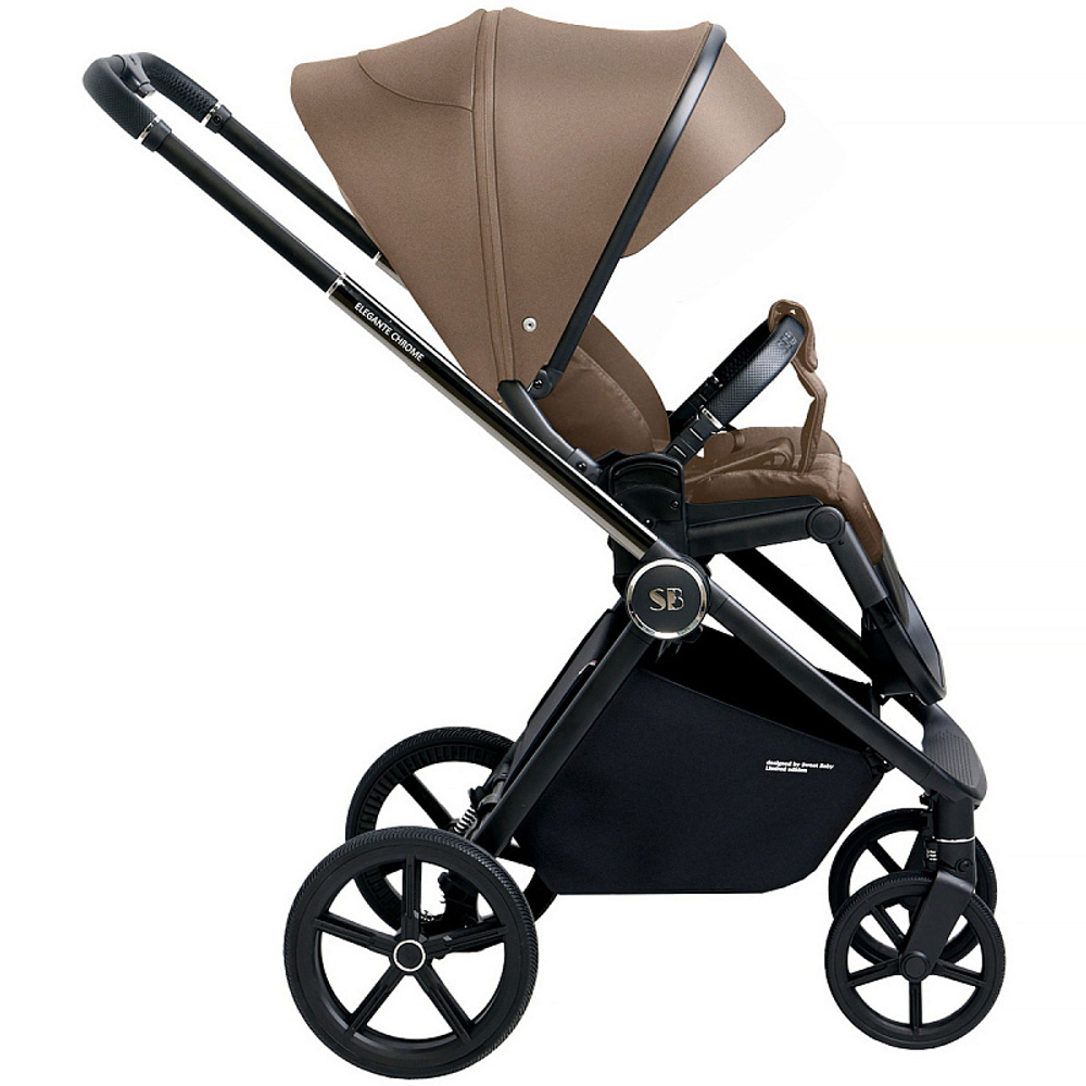 Детская прогулочная коляска Sweet Baby Elegante Chrome/Brown