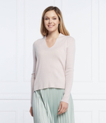 Хлопковый свитер ranch Max Mara Leisure - пудрово-розовый(33610426600)