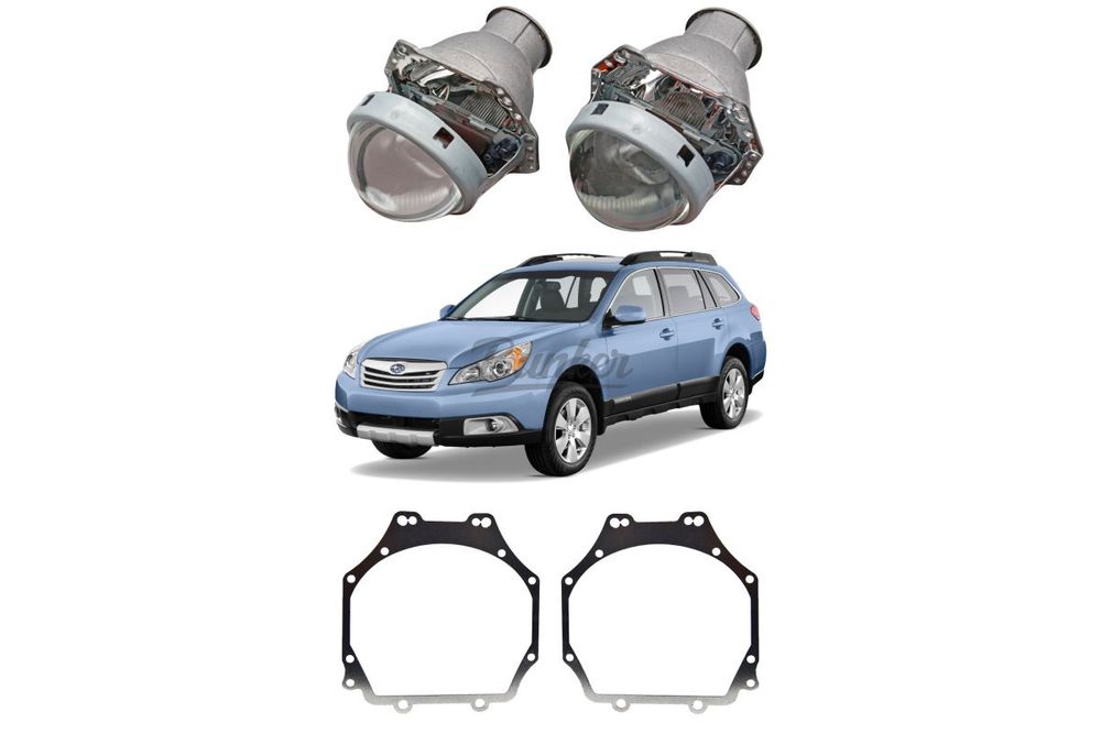 Готовый комплект для замены штатных линз Subaru Outback IV B14 2009-2014