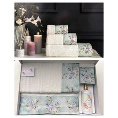 Набор полотенец Polina 3 предмета + ароматизатор TIVOLYO HOME