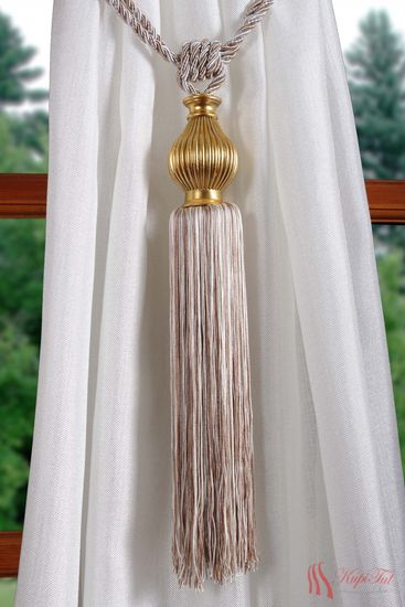 Подхваты-кисти для штор 2шт. светло-коричневый