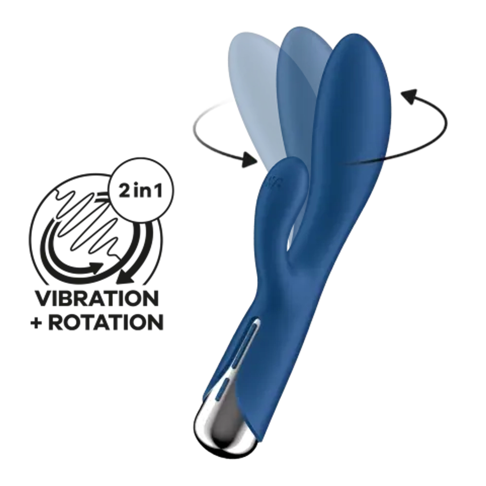 Кролик вибратор с вращением Satisfyer Spinning Rabbit 1
