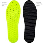 Стельки для обуви анатомические с массажным эффектом, материал PU PRO, размер RU 34-39 / EU 35-40, с линиями выреза, SHEGRA (ШЕГРА), 700742