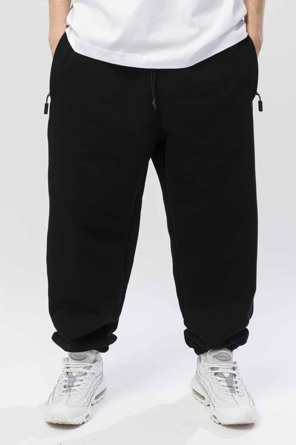 Штаны Solid черные - фото 1