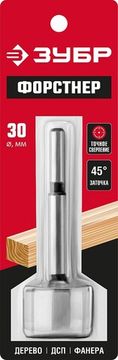 ЗУБР 30 x 90 мм, фанере, ДСП, cверло форстнера по дереву (2993-30)