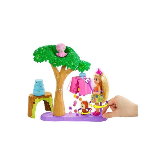 Kukla \ Кукла Barbi ve Chelsea kayip dogum gunuparti eglencesi oyun set GTM84 N