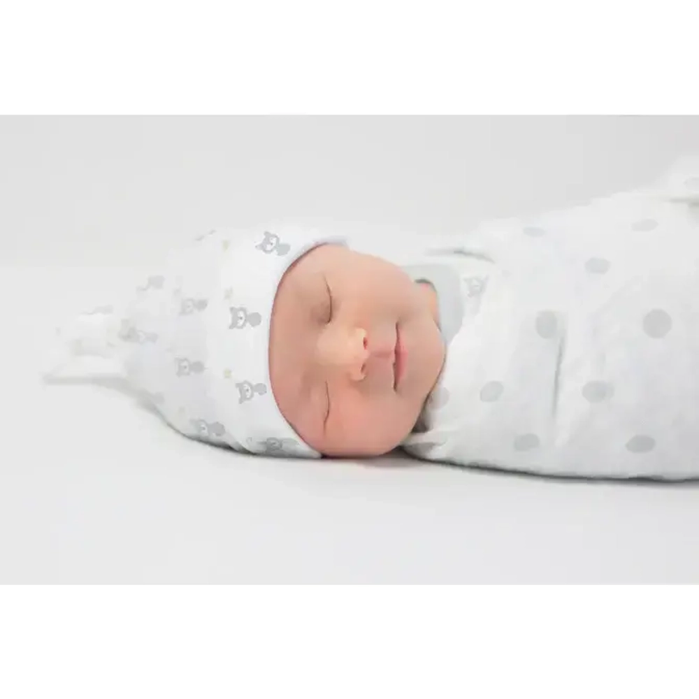 SwaddleDesigns Пеленка муслиновая - French Dots, Sterling