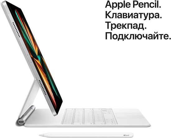 Apple iPad Pro (2021) 11" Wi-Fi  128 GB, Silver (серебристый)