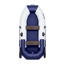 Лодка ПВХ Таймень NX 270 светло-серый/синий