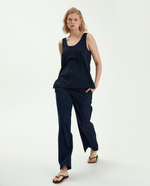 Лёгкие широкие брюки на резинке