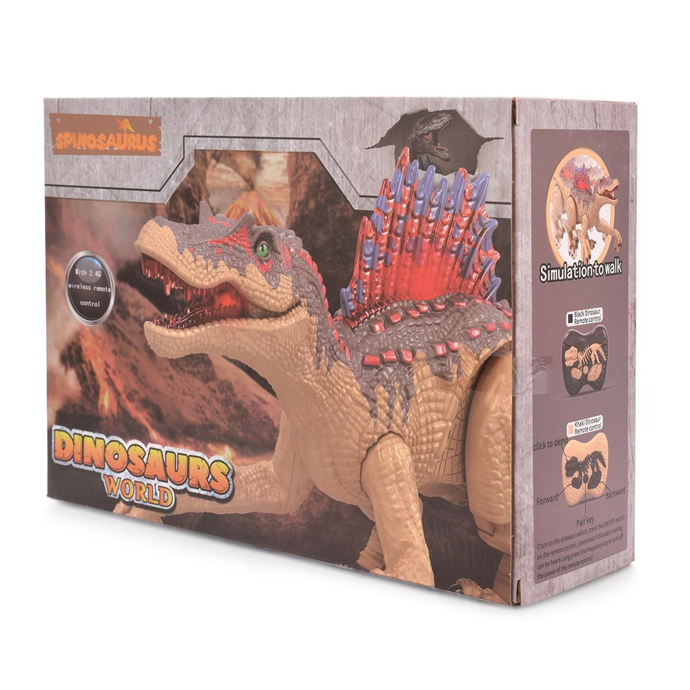 Динозавр на ДУ (со светом и звуком) коробка 3301-1A