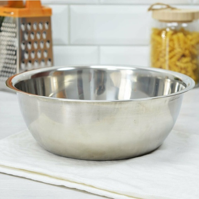 Миска 22см нерж 1,5л глубокая RG-5000-19