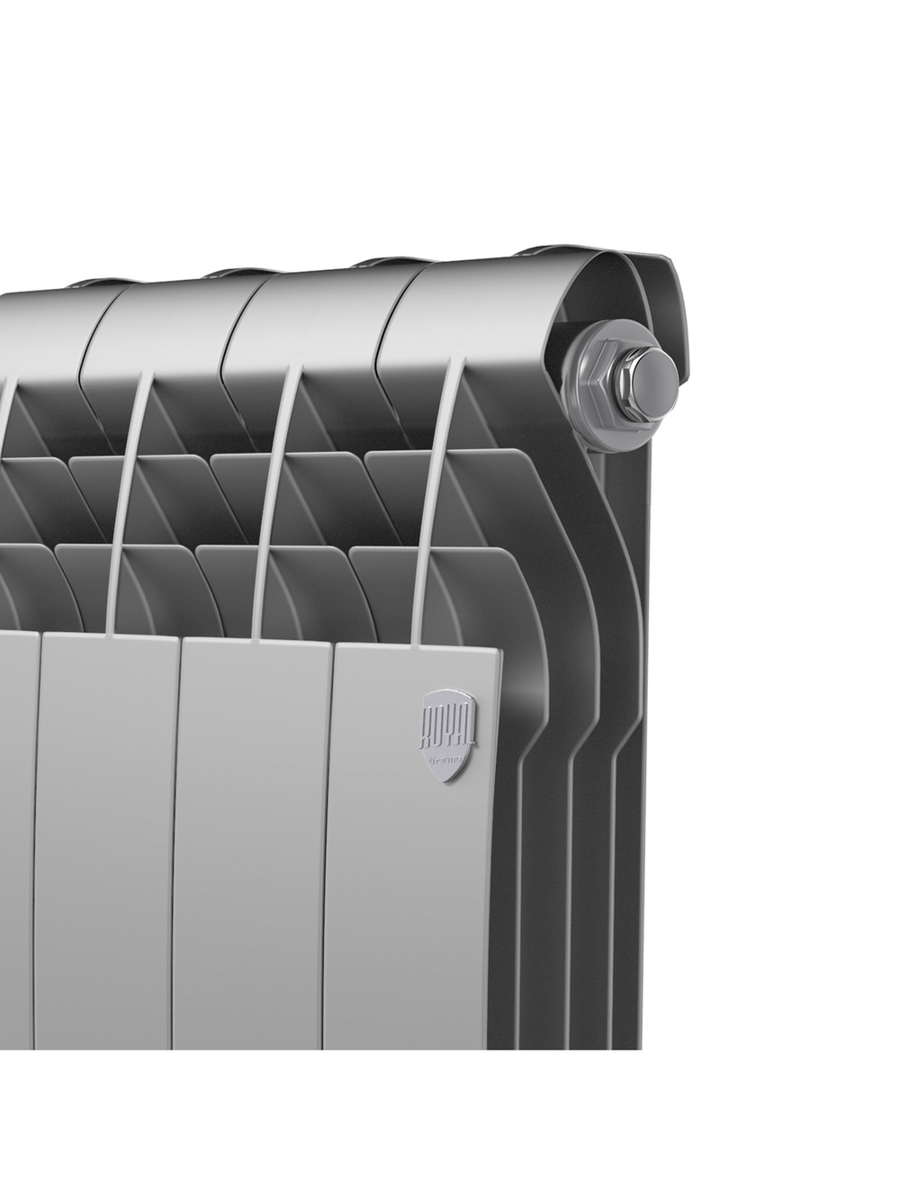Радиатор Royal Thermo BiLiner 500 Silver Satin - 8 секц.