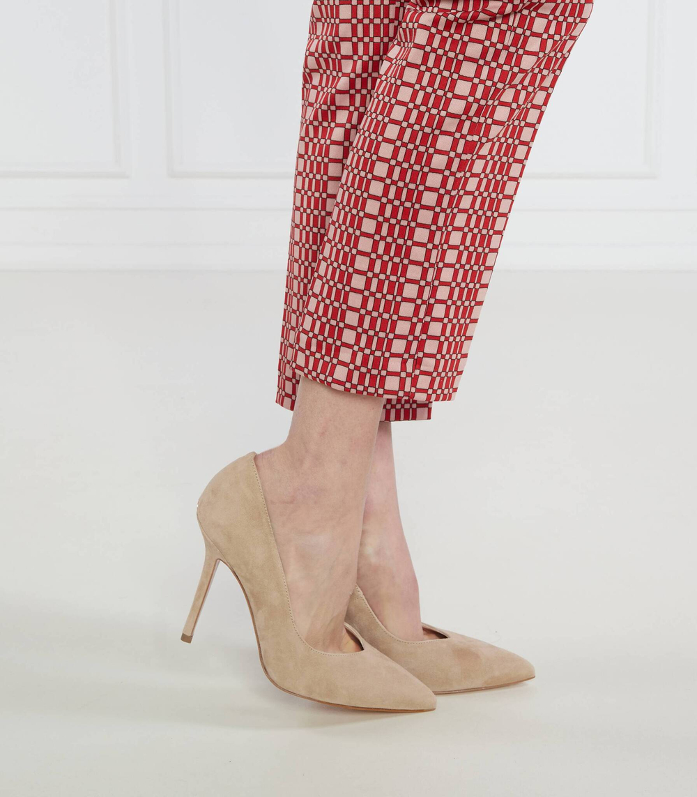 Кожаные туфли на шпильках marilyn 13 - decollete kid Liu Jo - бежевый(SXX653 P0021)