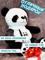Панда мягкая игрушка плюшевая в шарфе 40 см