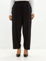 Брюки бананы со стрелками черный