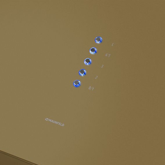 Вытяжка Maunfeld Bath Plus 402IL золотой