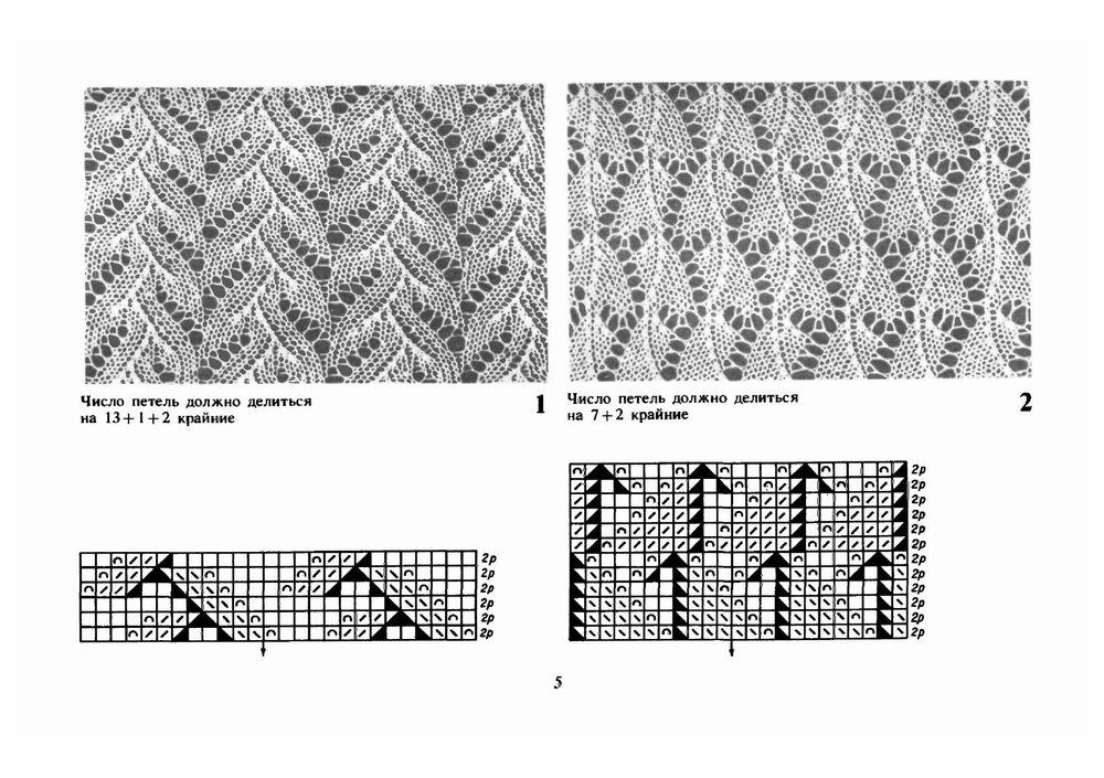 Узоры для вязания на машине | Галеску Тамара Ивановна