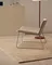 Лаунж-кресло Zahara бежевое с бежевыми ножками