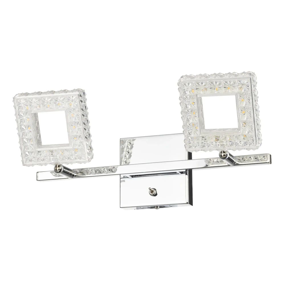 Citilux Кристалино CL559621 LED Спот поворотный с выключателем Хром