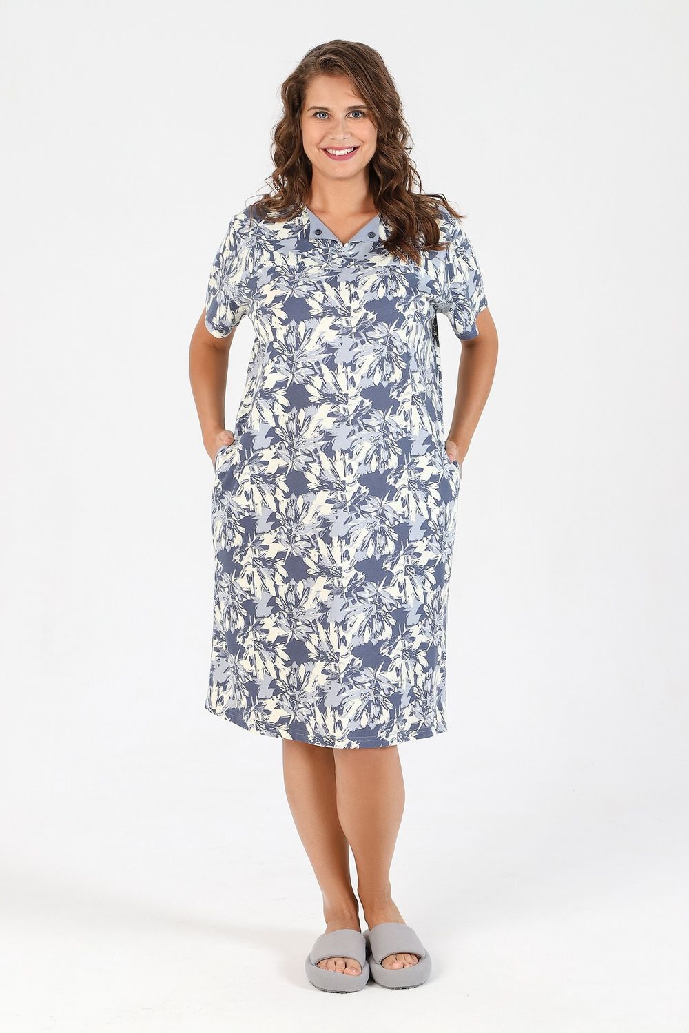 Туника Шармель-1 Виотекс СЕРЫЙ