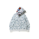 A Bathing Ape Space Camo Shark Full Zip Double Худи