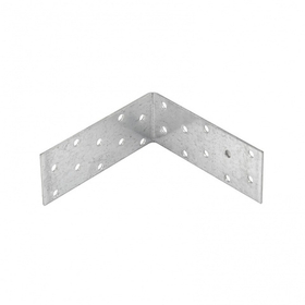 Крепежный уголок равносторонний 2 мм, KUR 100 х 100 х 40 мм Сибртех 46428