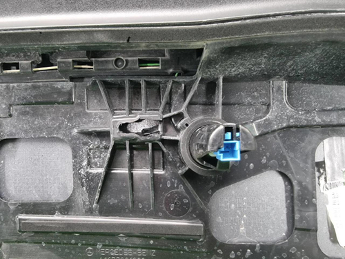Спойлер крышки багажника Mercedes GLE V167 (18-нв)
