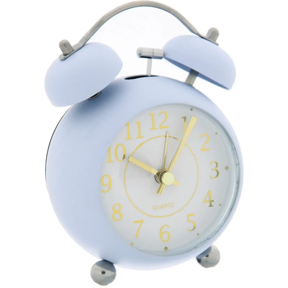 Будильник «ALISA» 8,5*4,5см голубой