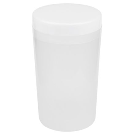 Подставка - стакан для промывки кистей (белая крышка)