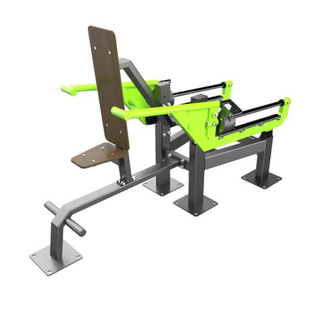 F-2806 Уличный тренажер Трицепс-машина (имитация отжиманий) с переменной нагрузкой ZAVODSPORTA