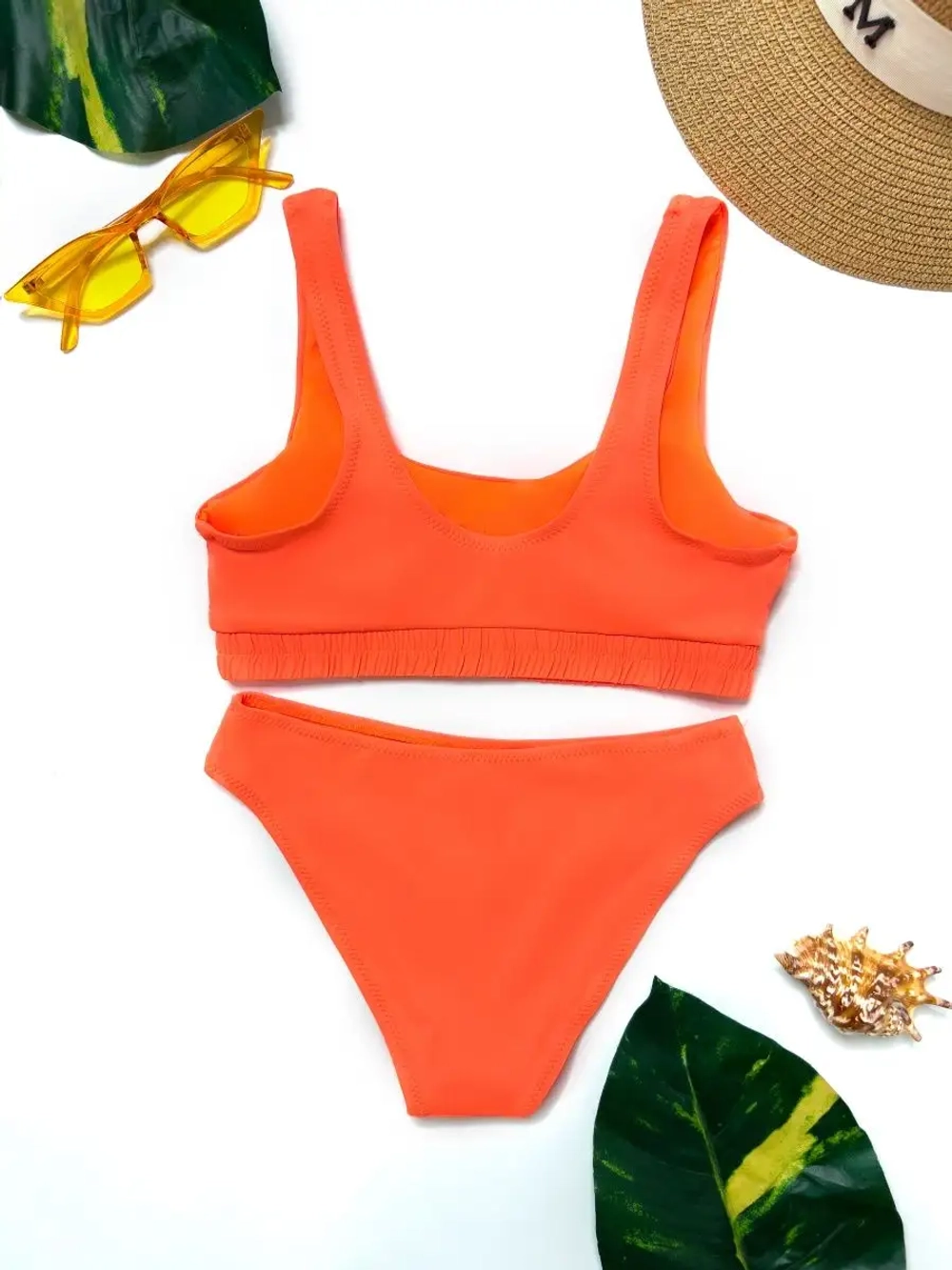 купальник раздельный Nike спортивный 3 в 1 топ с шортами