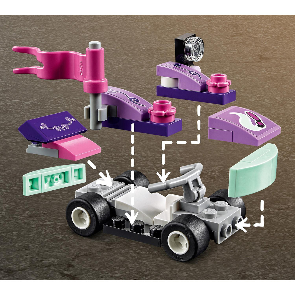 LEGO Friends: Мастерская по тюнингу автомобилей 41351 — Friends Tuning Shop — Лего Френдз Друзья Подружки