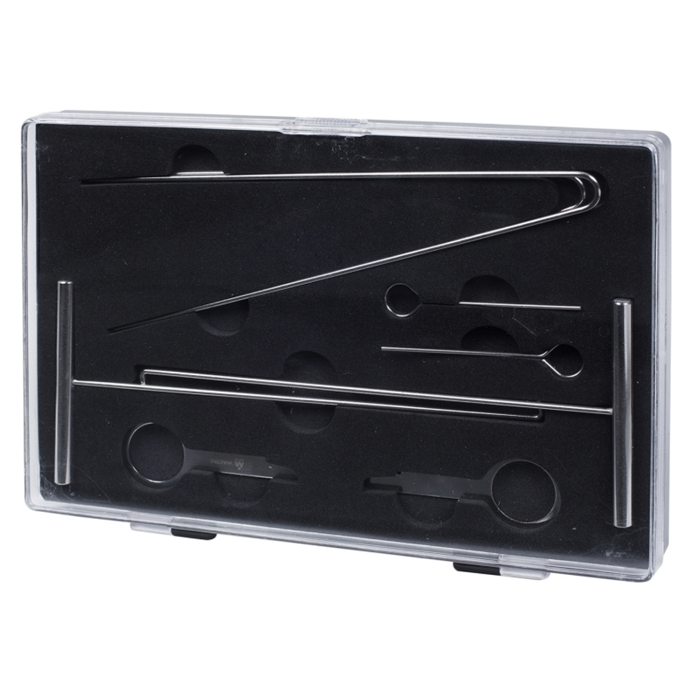 МАСТАК (108-01007) Набор для демонтажа панели приборов и медиа устройств, MB / BMW, 8 предметов