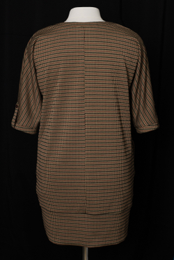 Трикотажная туника 1441Л, жаккард #201Ж201441Л