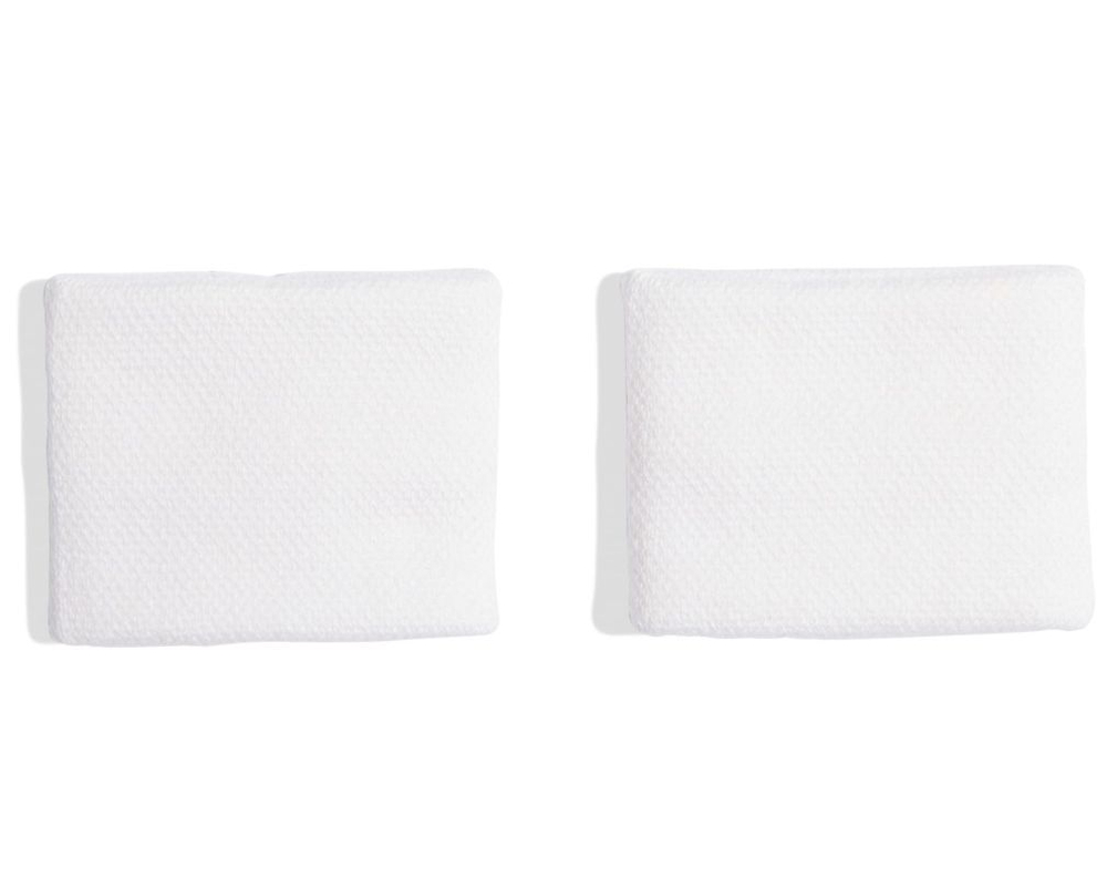 Напульсник теннисный Adidas Tennis Short Wristband 2P - white/orange